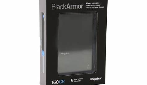Maxtor BlackArmor 160GB USB 2.0 2.5" External Hard Drive - Newegg.com