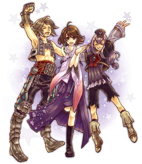Vaan Yuna And Prishe Final Fantasy Art Final Fantasy Characters