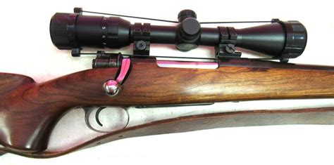 Custom German Mauser Bolt Action Rifle 22 250 Cal With Bs