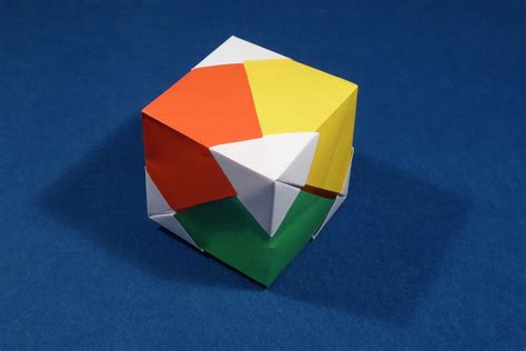 Modular Origami — Cubes And Cuboids Folded By Michał Kosmulski