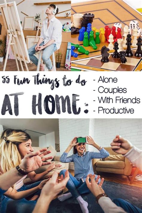 55 Fun Things To Do At Home Boredom Self Quarantine Or Apocalypse