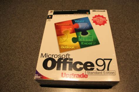 Microsoft Office 97 Standard Edition 1 Users Upgrade For Windows