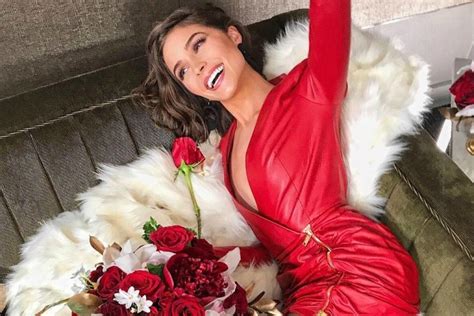 Olivia Culpos Hot Red Redemption Dress And Pumps Are Holiday Goals