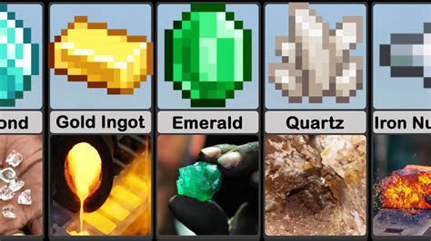 Mining Minecraft Minerals And Ores In Real Life Youtube