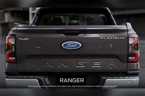 2023 Ford Ranger Platinum Range Topping Variant Revealed Carexpert