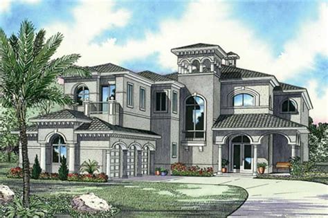 2828 sq ft 2 story 4 bed 67' 7 wide. Luxury Home with 5 Bdrms, 5872 Sq Ft | Floor Plan #107-1192