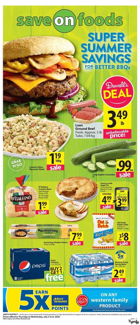 Save On Foods Bc Flyer July 2 To 8 Canada