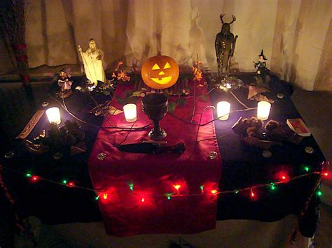 Samhain Altar 01 By Druidstone On Deviantart