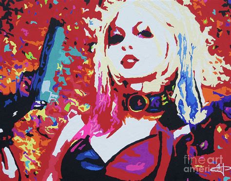 Harley Quinn Bad Romance Painting By Kelly Hartman Pixels