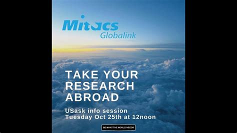 Mitacs Globalink Research Award Info Session Youtube