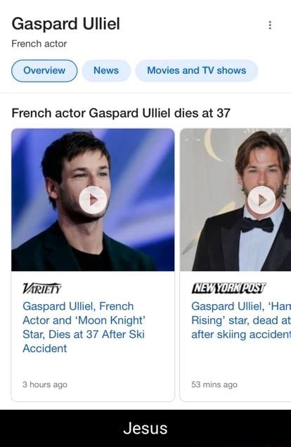 Gaspard Ulliel French Actor News Movies And Shows French Actor Gaspard