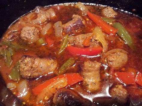 Here's the printable recipe for this crockpot sausage and vegetables dish Cheese Curd In Paradise: Recipe Swap: Crockpot Sausage ...