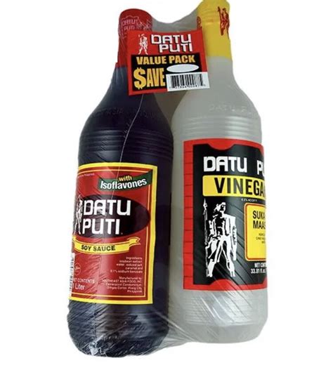 Datu Puti Soy And Vinegar Value Pack Sandr Online Pilipino Food Supply