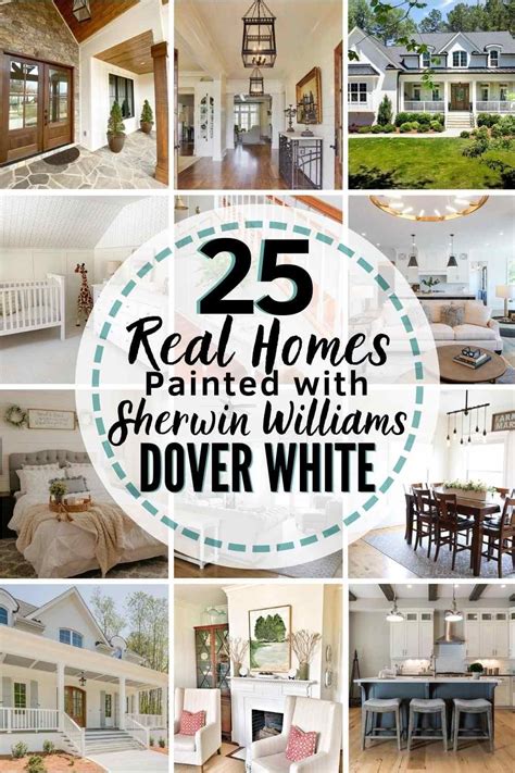 All About Sherwin Williams Dover White 23 Real Homes That Use It