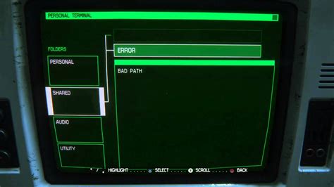 Ps4 Alien Isolation Death By Terminal Youtube