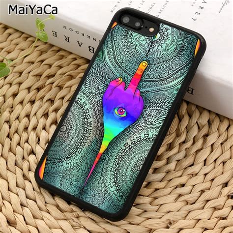 Maiyaca Colourful Psychedelic Trippy Art Phone Case For Iphone 14 X Xr
