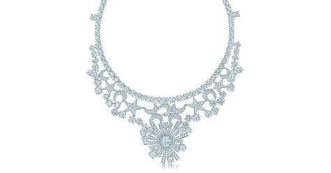Tiffany And Co Schlumberger Stars And Moons Necklace In Platinum With