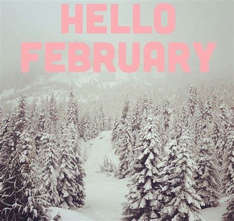 Hello Welcome February February Wallpaper Hello February Quotes
