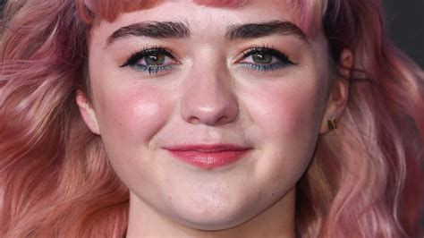 The One Fear Maisie Williams Has About Her Future In Hollywood