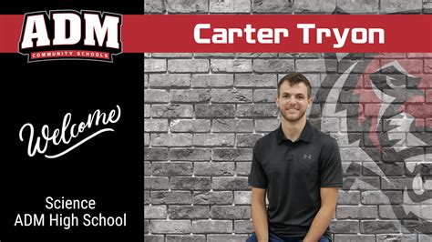 New Teacher Spotlight Welcome Carter Tryon Adm Community School District