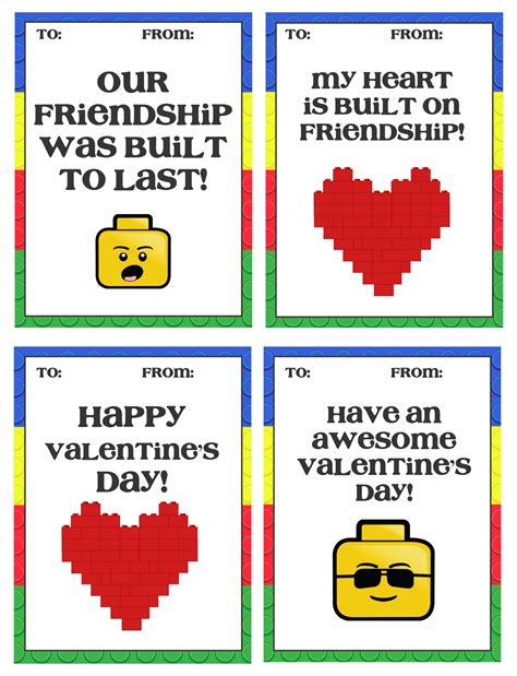 Printable Boy Valentines Cards Free