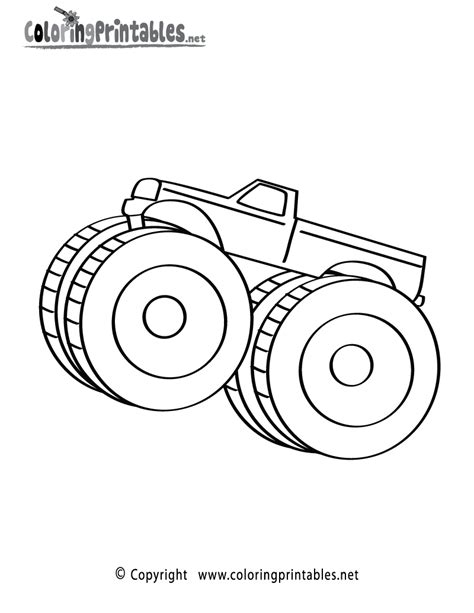 monster truck coloring pages  print fcp