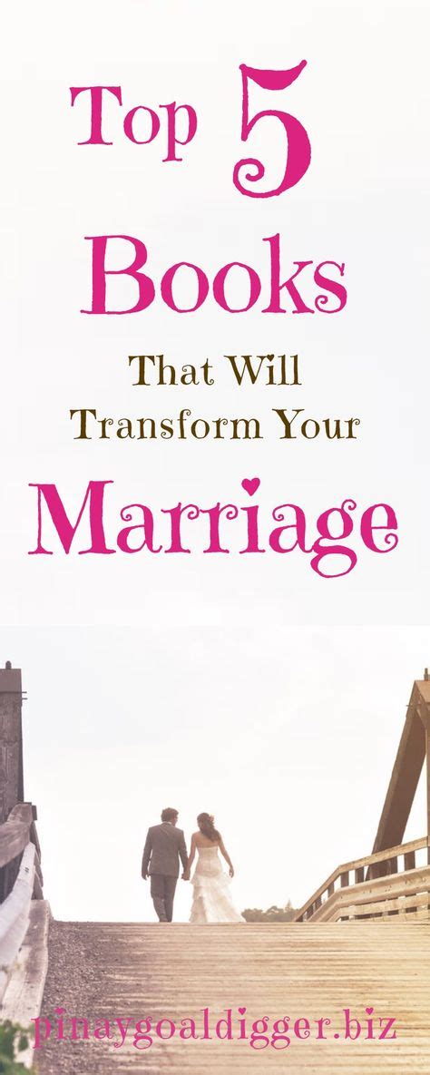 Top 5 Best Marriage Books That Will Transform Your Marriage Marriage Books Marriage Advice Books