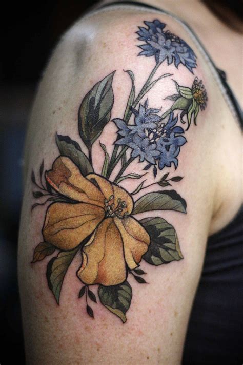 Alice Kendall Wonderland Tattoo Tattoos Realistic Flower Tattoo