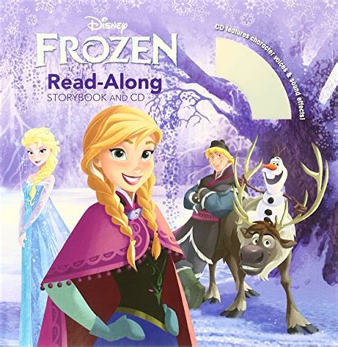 Frozen With Books Read Along Storybook And Cd Ebay