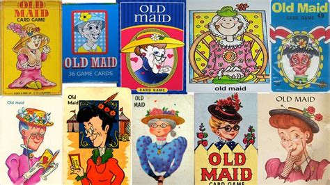 To begin play, a card is played from the draw pile face up. See Decades Of Little Old Ladies From 130 Years Of Old Maid