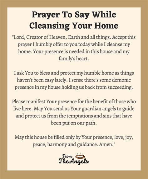 5 Prayers To Say While Cleansing Your House From The Bible