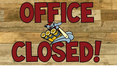 Rafters Office Closed Monday 21st Wednesday 23rd Wisconsin Rapids Rafters
