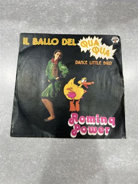 Il Ballo Del Qua Qua Romina Power 1981 Paolino Maialino Disco In