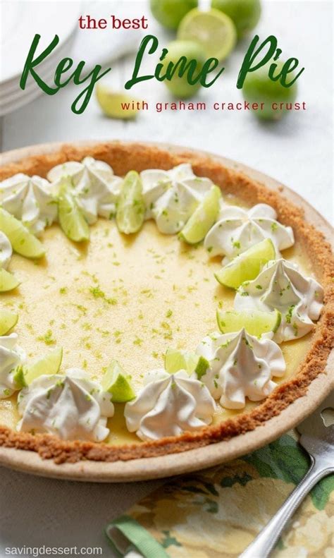 Key Lime Pie This Summer Classic Has A Creamy Smooth Tart Filling