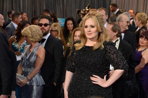 Adele Red Carpet Oscars 2013