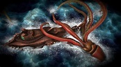 giant squid versus Nautilus by giobiancoFB | Giant squid, Nautilus ...
