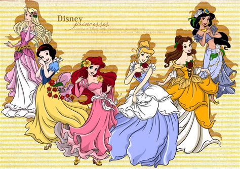 Desenho Das Princesas Da Disney