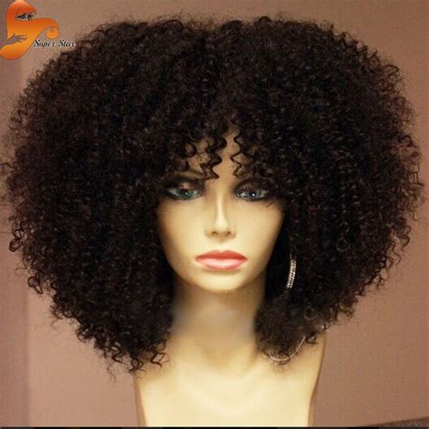 Kinky Curly Full Lace Wig Brazilian Virgin Hair Full Lace Human Hair Wigs Afro Kinky Curly