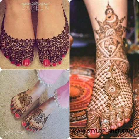 Fabulous Latest Bridal Mehndi Designs For Hands And Feet 2018 2019