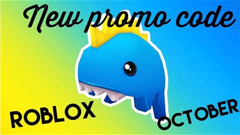 New Roblox Promo Code Get Free Dino Hat October 2020 Youtube