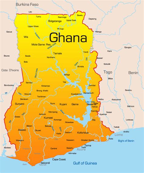 Map Of Ghana