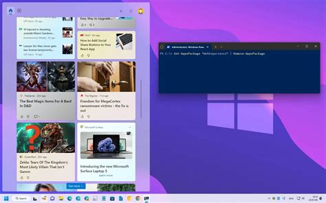 How To Completely Uninstall Widgets Feature On Windows 11 Pureinfotech