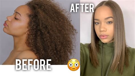 How To Keep Your Hair From Getting Frizzy After Straightening It