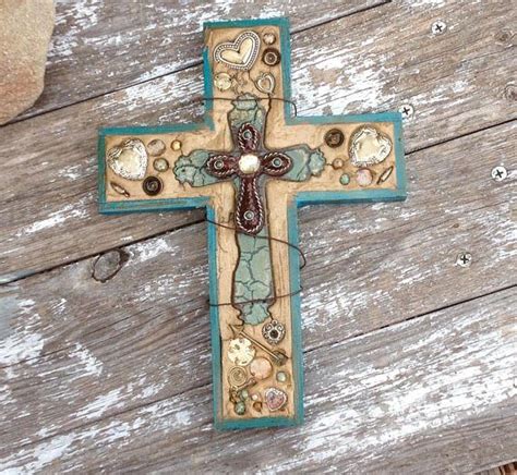 Mosaic Crosses Wooden Crosses Wall Crosses Cross Crafts Holy Cross