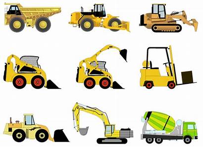 Construction Vector Machines Pack Clipart Vehicles Illustrator