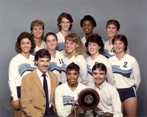 1986 Volleyball Team Comstock Public Schools