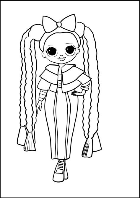 Uptown Girl Lol Omg Coloring Pages Printable Artofit