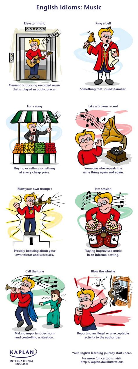 40 Music Idioms In English 55 Songs With Idioms