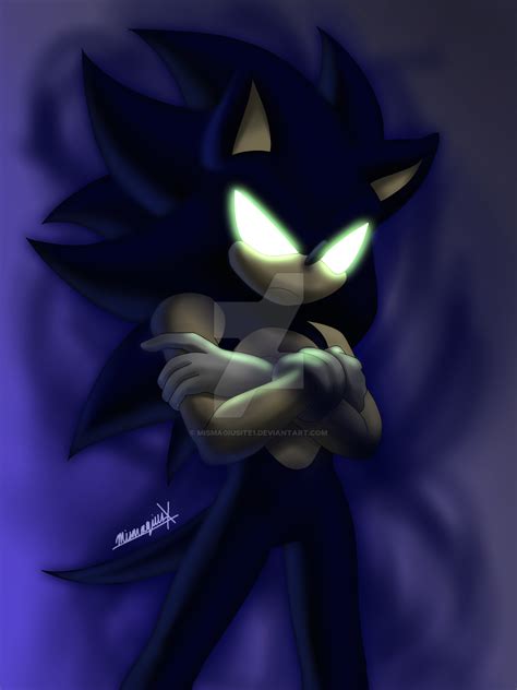 Dark Super Sonic By Mismagiusite1 On Deviantart