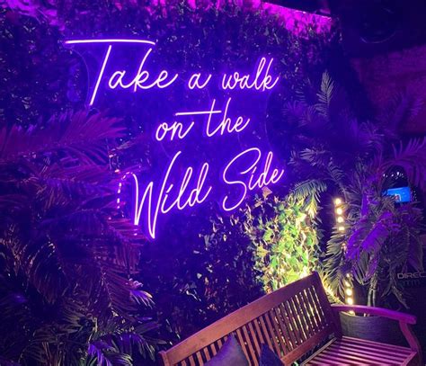 6 Ways To Decorate Your Garden With Led Neon Signs Neon Signs Led Neon Signs Neon